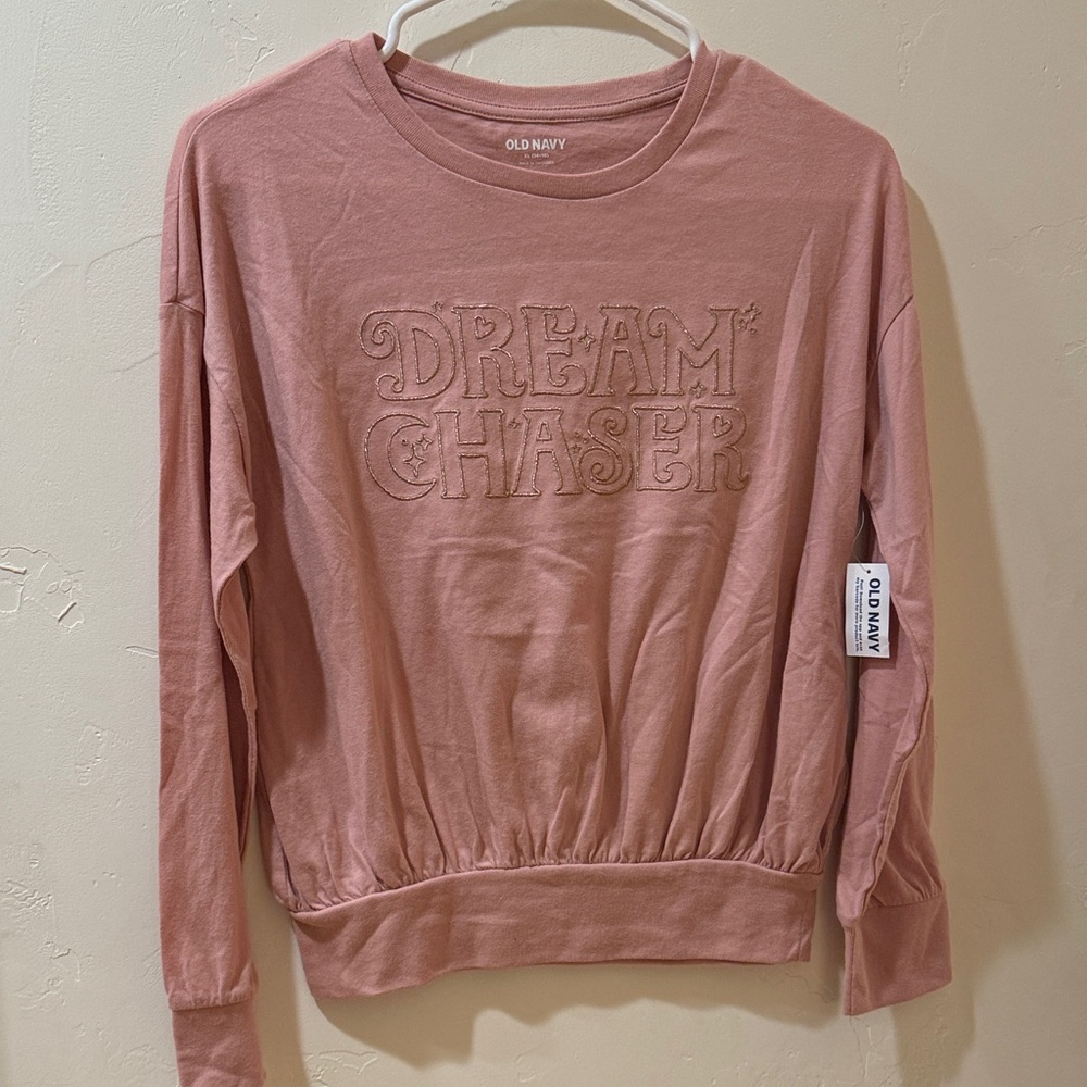 Old Navy Kids Long Sleeve Top in Pink
